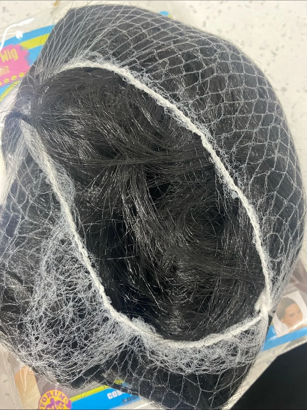 COS Black Layered Mullet Wig